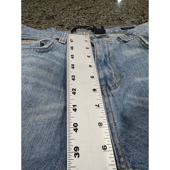 Calvin Klein Bootcut Jeans Womens Size 8 Light Wash Blue Denim Y2K Preppy Casual - Picture 6 of 9